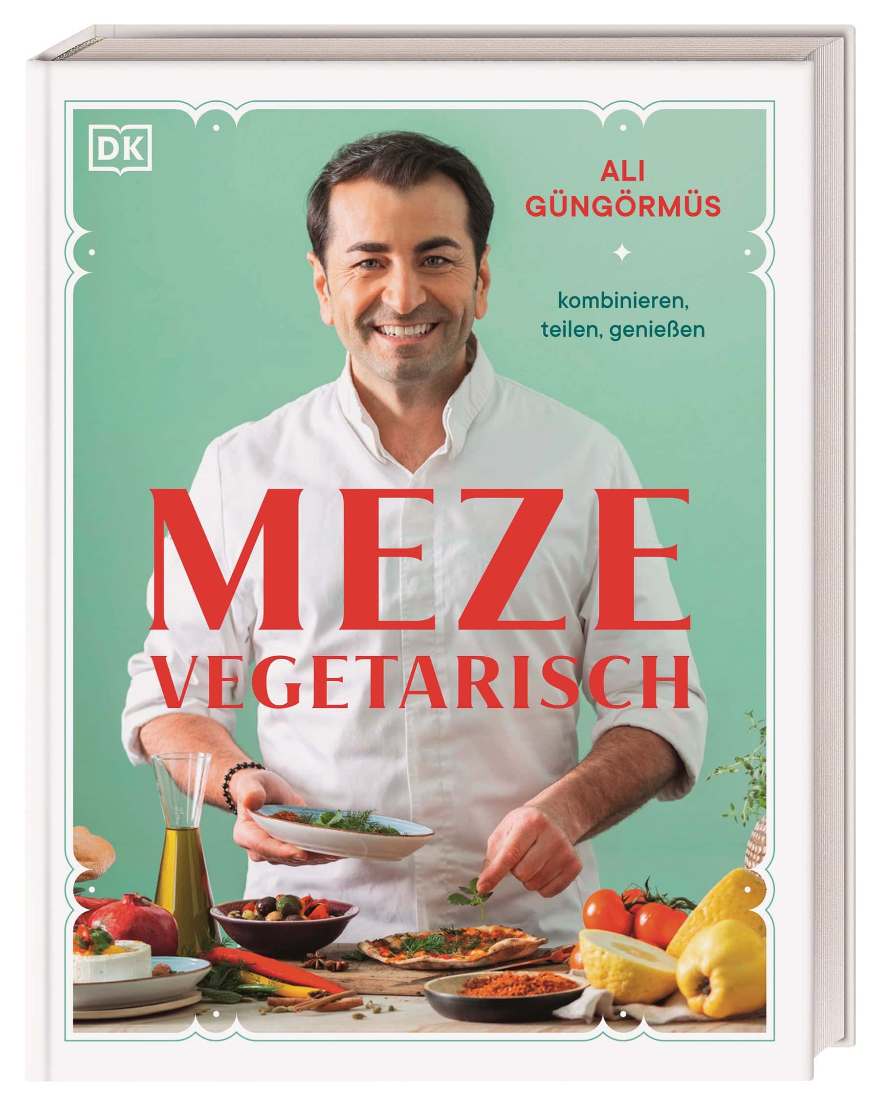 Cover des Kochbuchs Meze vegetarisch