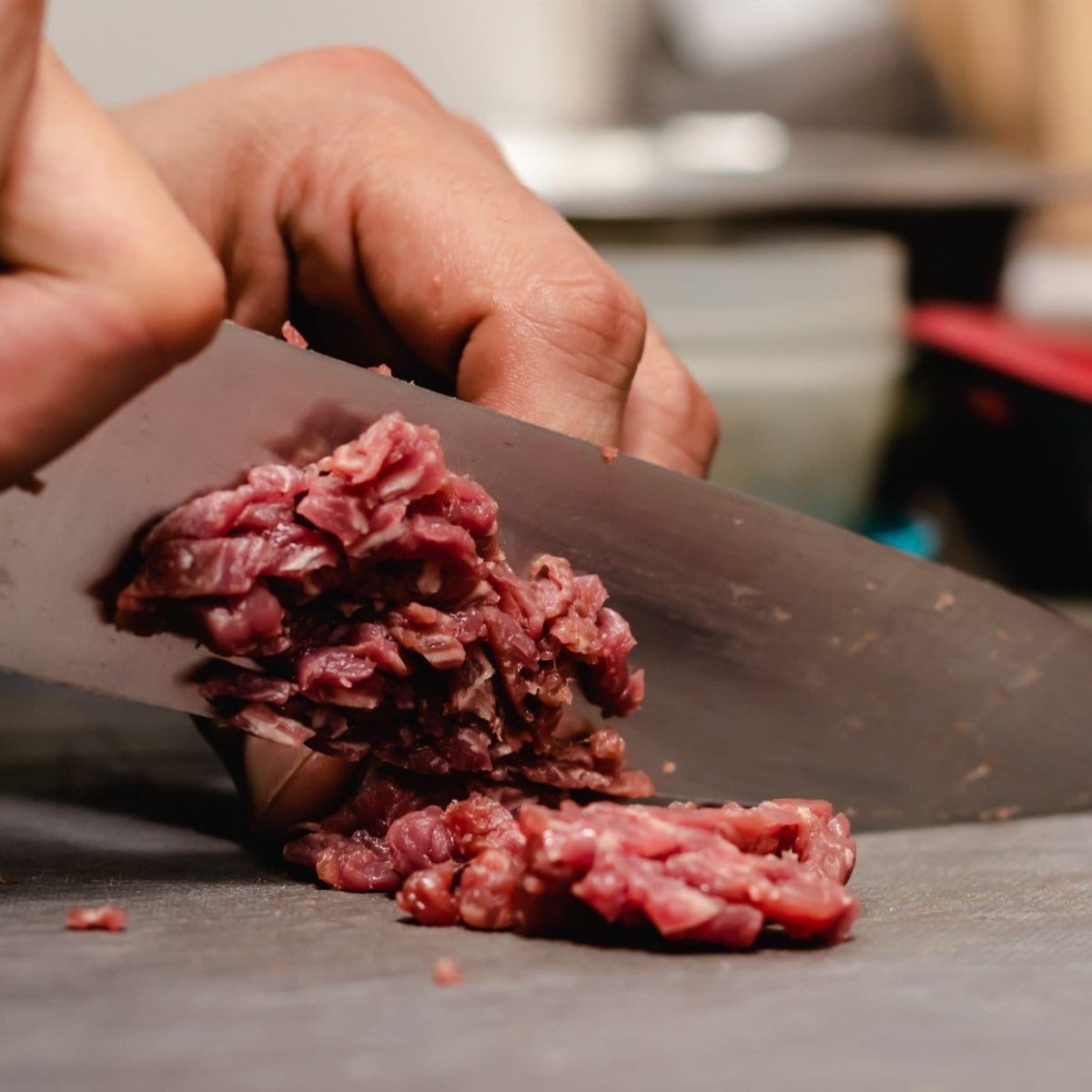 Hackfleisch selbst machen ohne Maschine